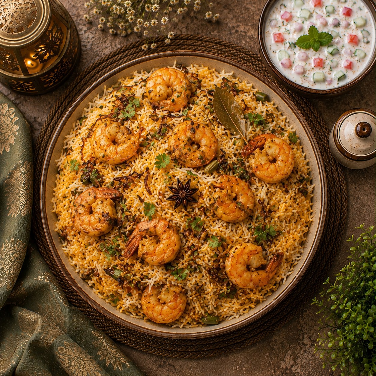 Prawn Biryani